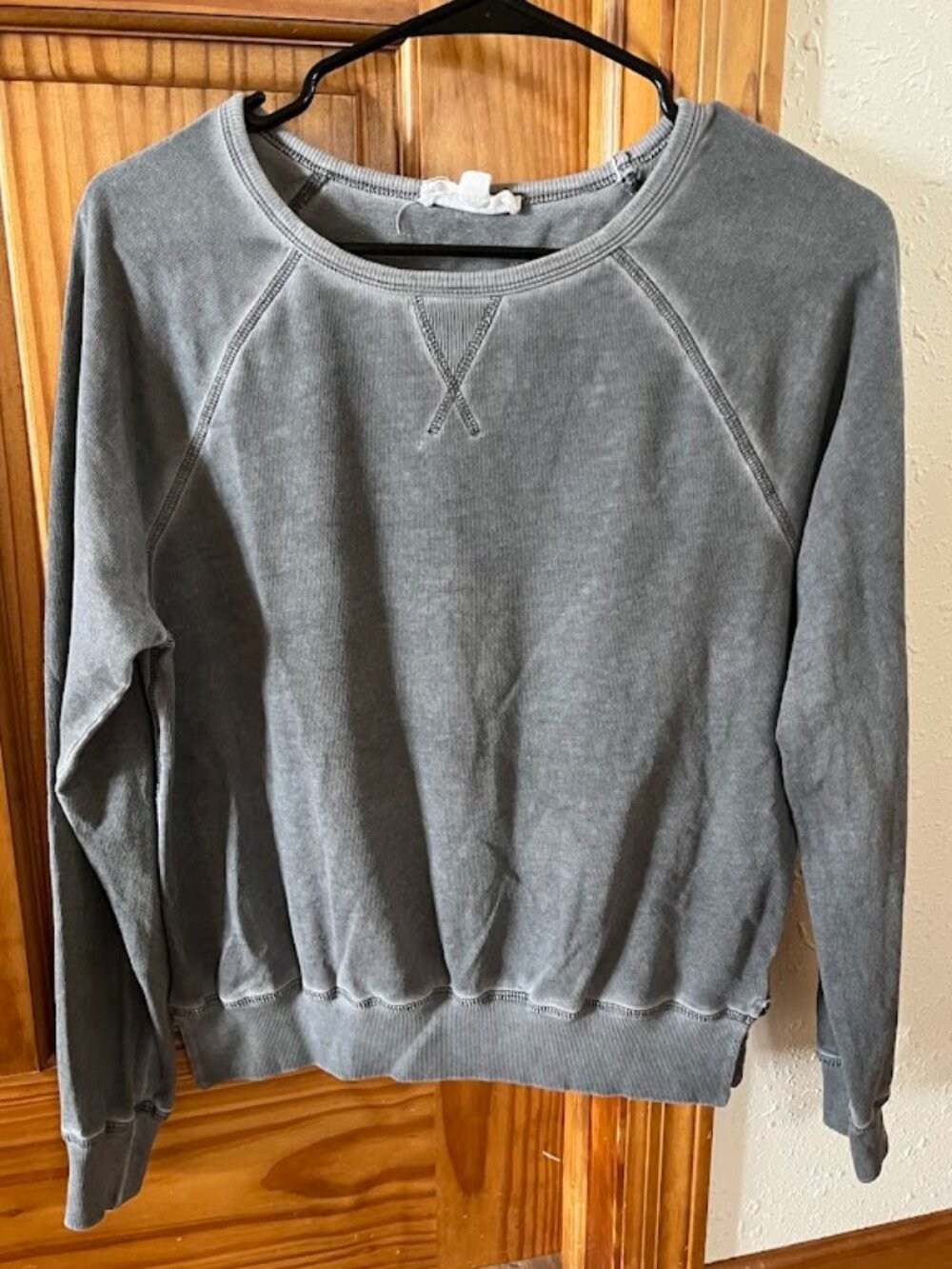 Cloud Chaser Women's Pullover Lightweight Sweatshirt, Gray, Small